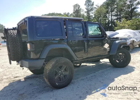 2018 Jeep Wrangler Unlimited Sport из США, поврежденный, VIN 1C4HJXDG5JW295112